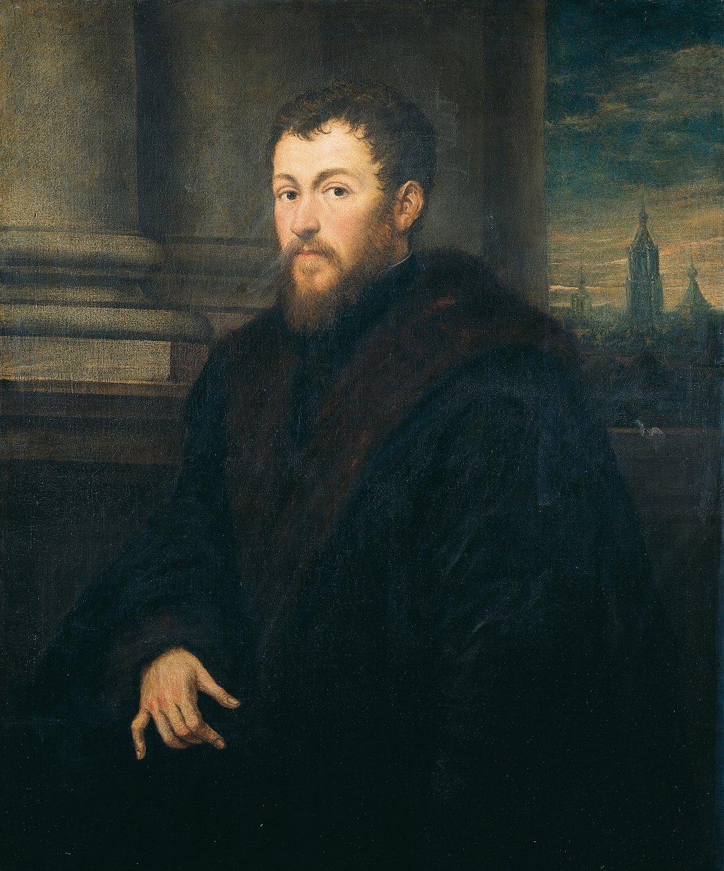 Egy úriember portréja alkotó: Jacopo Robusti Tintoretto
