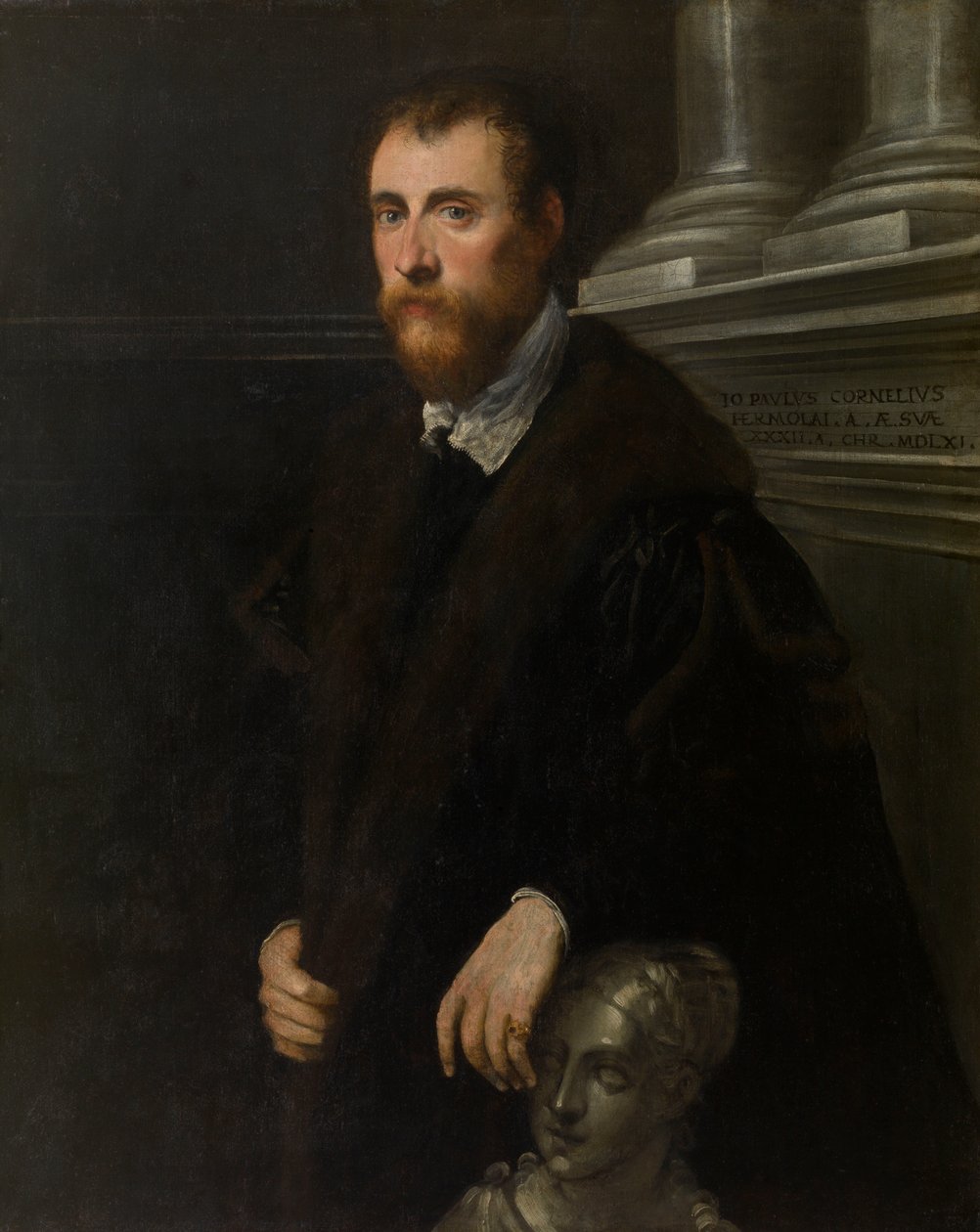 A humanista Giovanni Paolo Cornaro portréja alkotó: Jacopo Robusti Tintoretto