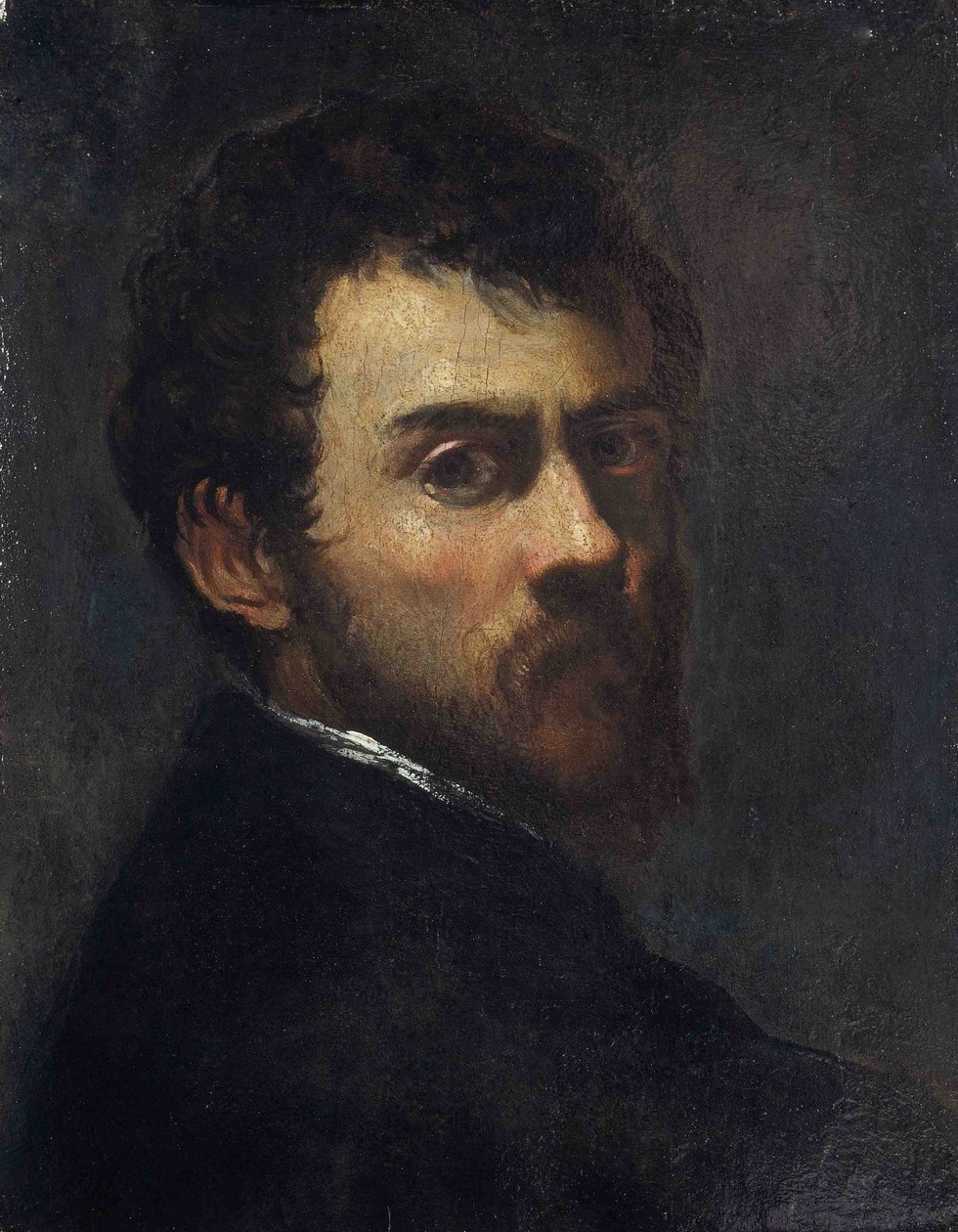 Fiatal férfi önarckép alkotó: Jacopo Robusti Tintoretto