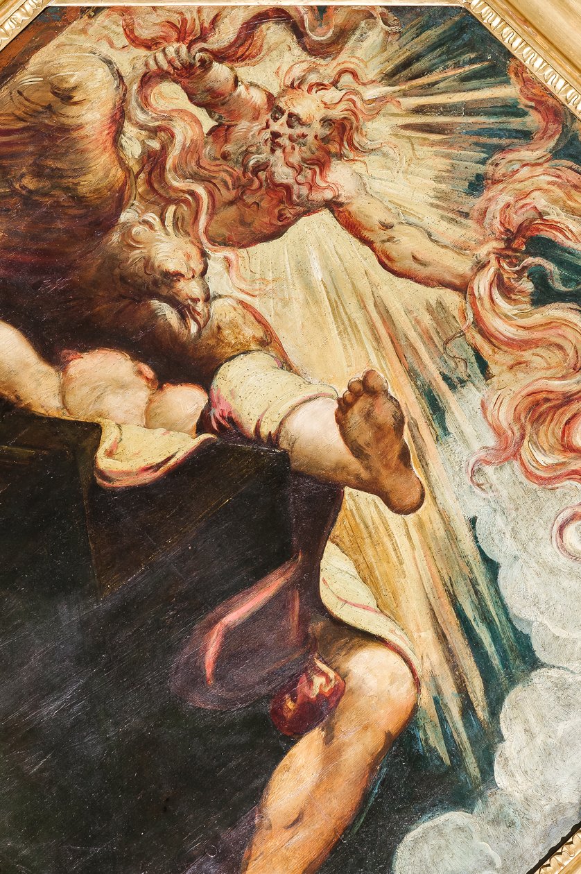 Jupiter által égetett Semele, 1541 körül (olaj, vászon) (lásd még: 3664213) alkotó: Jacopo Robusti Tintoretto