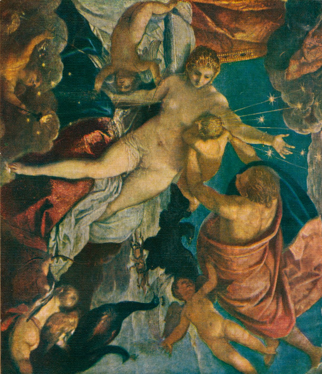 A Tejút eredete, 1575, 1909 alkotó: Jacopo Robusti Tintoretto