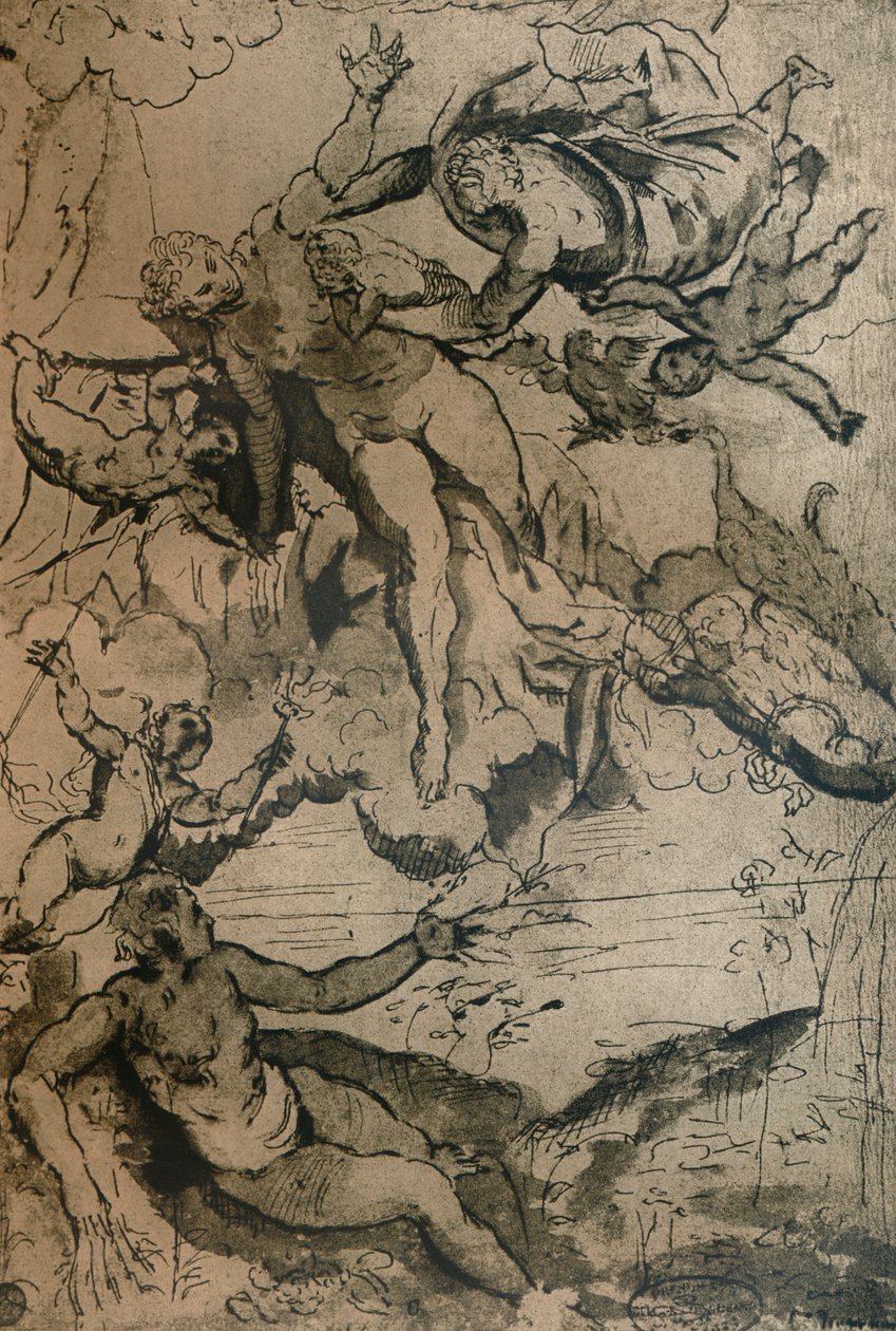 A Tejút eredete, c1575, 1932. alkotó: Jacopo Robusti Tintoretto