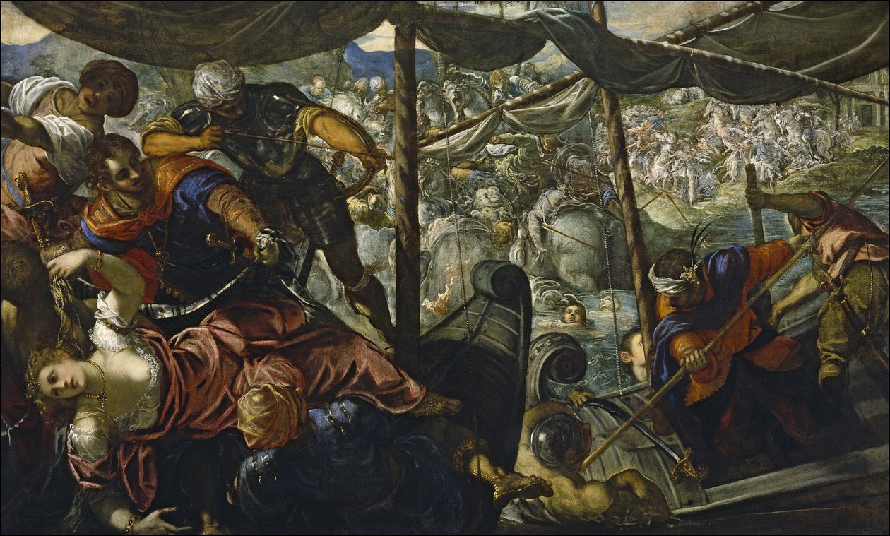 Helen megerőszakolása, 1578 alkotó: Jacopo Robusti Tintoretto