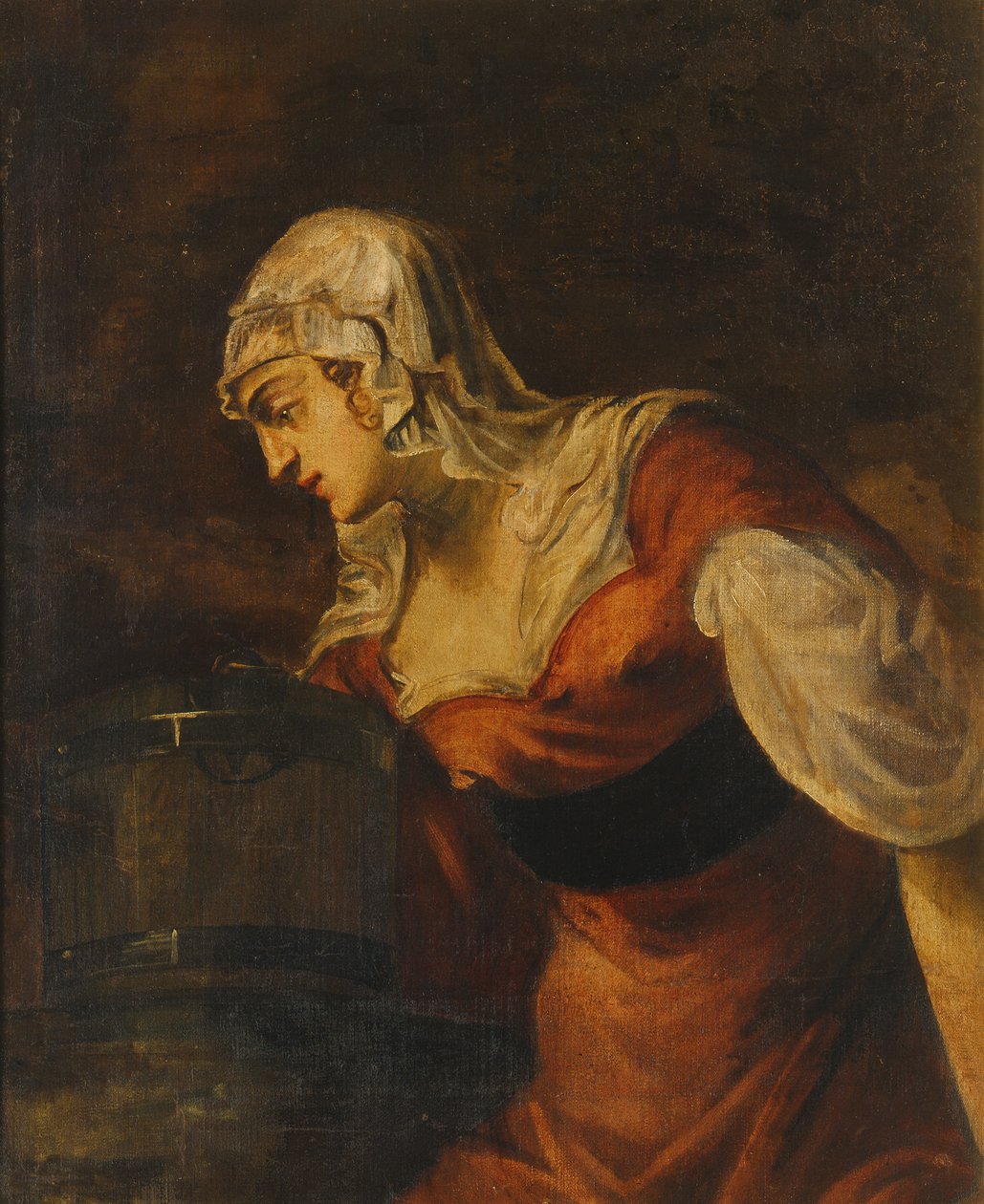 A szamáriai asszony a kútnál, 1560 körül (lásd: 50268) alkotó: Jacopo Robusti Tintoretto