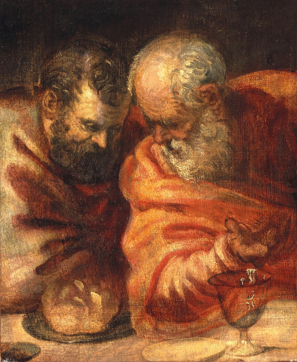 Két próféta alkotó: Jacopo Robusti Tintoretto