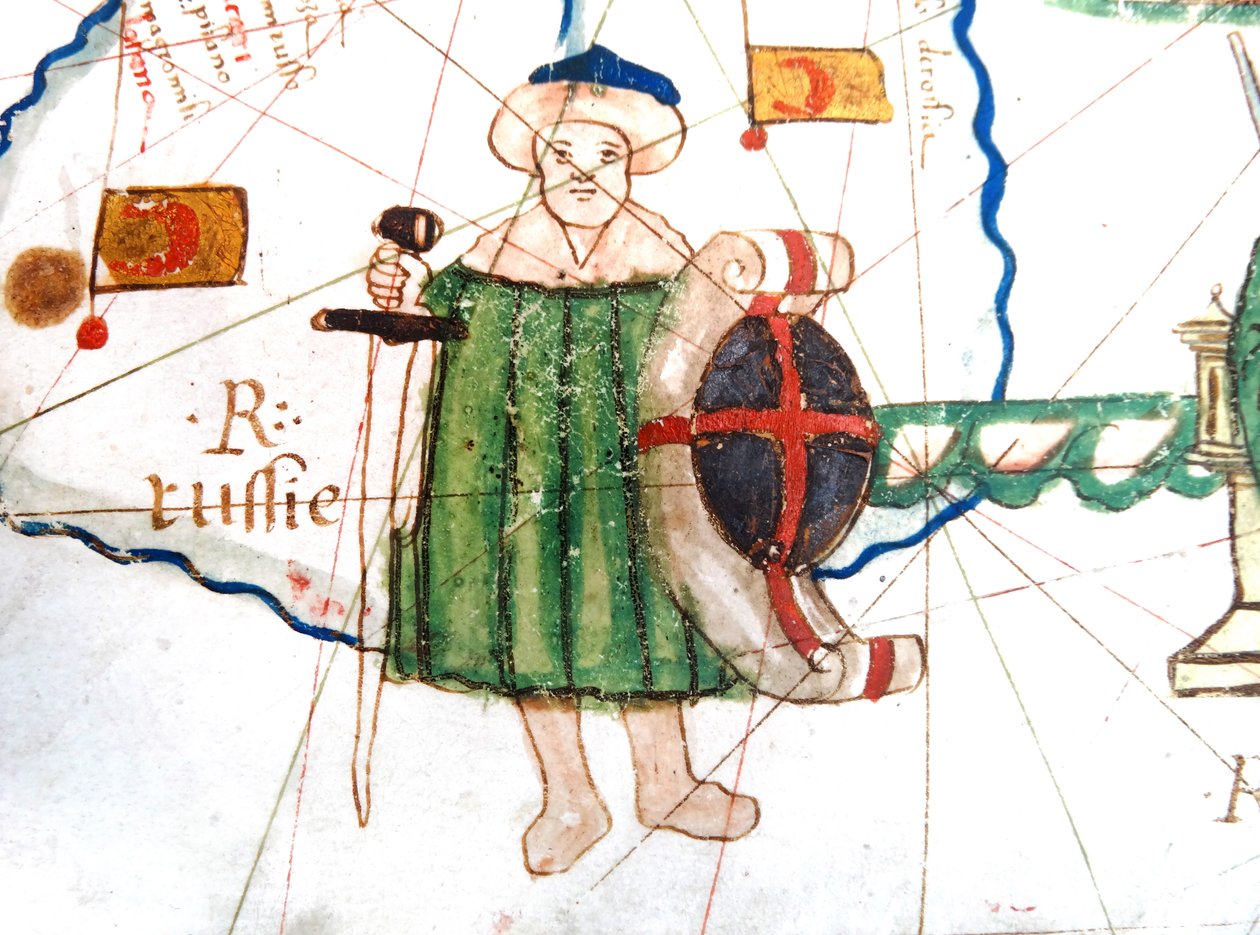 Törökország részlete Európa reneszánsz térképéről, Jacopo Russo (utána), 1528 alkotó: Jacopo Russo