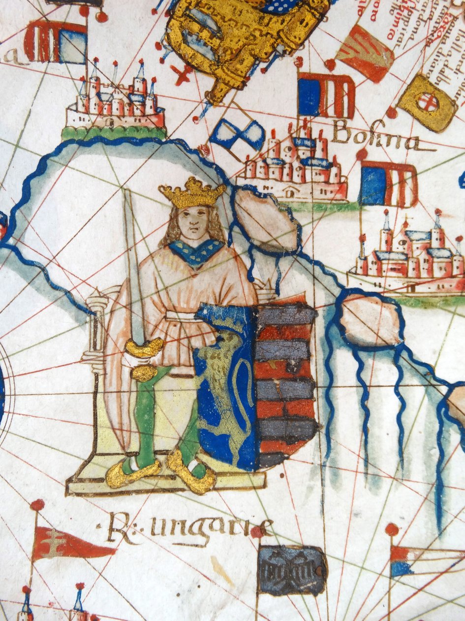 Európa reneszánsz térképe, Jacopo Russo (utána), 1528 alkotó: Jacopo Russo