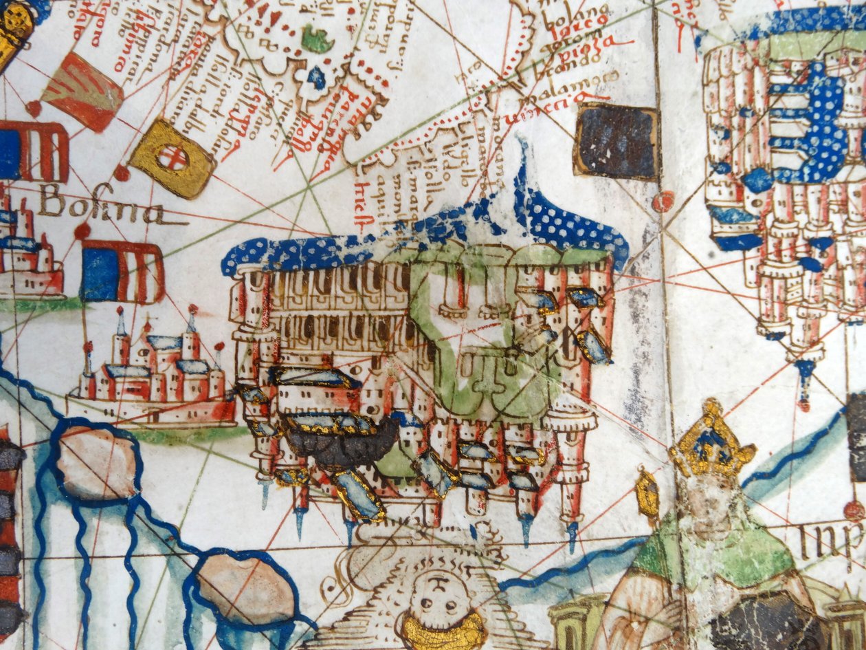 Európa reneszánsz térképe, Jacopo Russo (utána), 1528 alkotó: Jacopo Russo