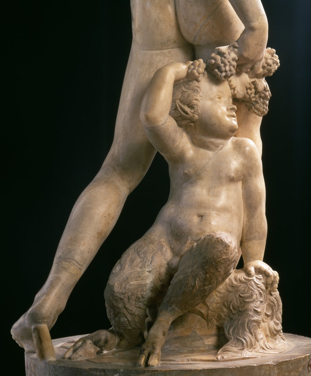 Bacchus, alsó felének részlete, Jacopo Sansovino (1486-1570) szobra (márvány) (lásd még: 79847) alkotó: Jacopo Sansovino