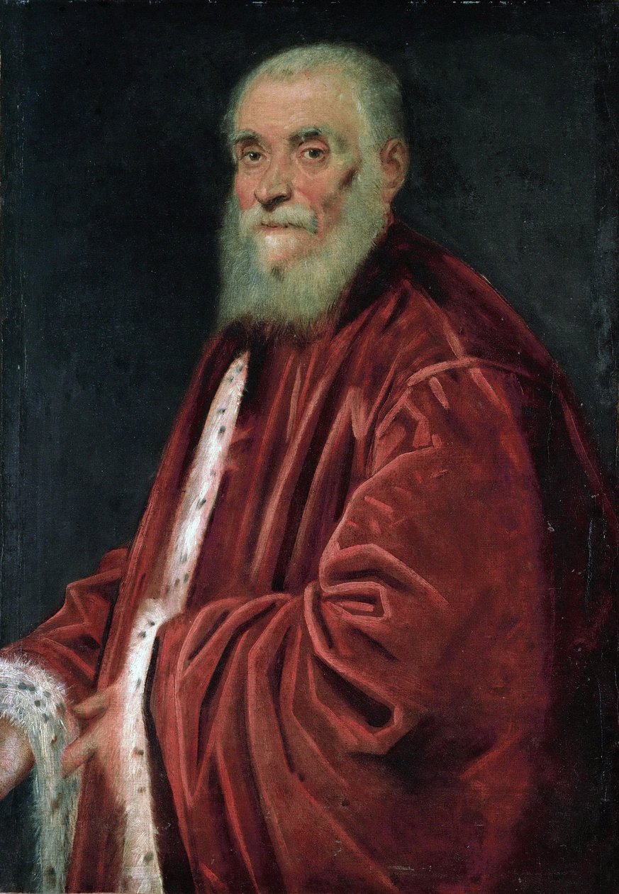 Magyarul: Marco Grimani szenátor portréja (1583) alkotó: Jacopo Tintoretto