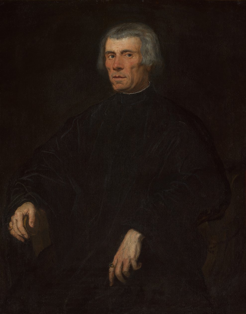 Férfi portré, 1550-es évek. alkotó: Jacopo Robusti Tintoretto