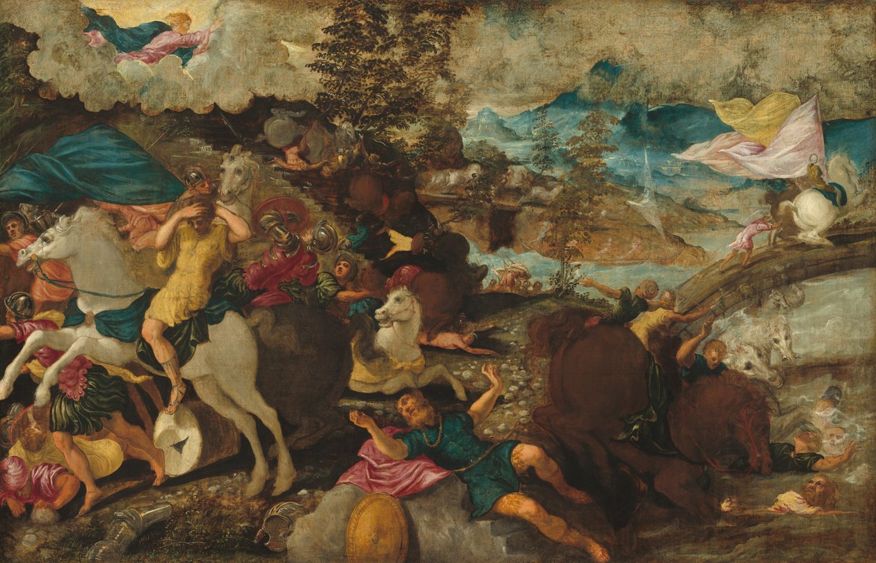 Szent Pál megtérése, c. 1544. alkotó: Jacopo Tintoretto