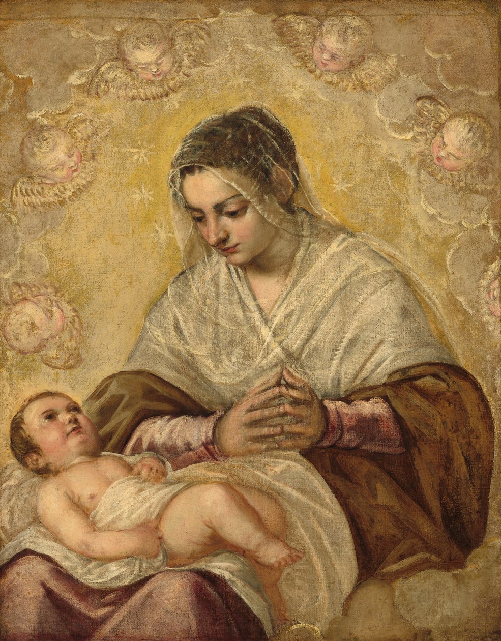 A Csillagok Madonnája alkotó: Jacopo Tintoretto and Workshop