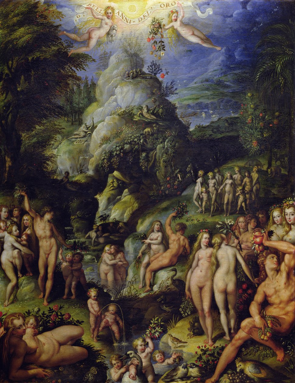 Az arany kora, 1565 körül alkotó: Jacopo Zucchi