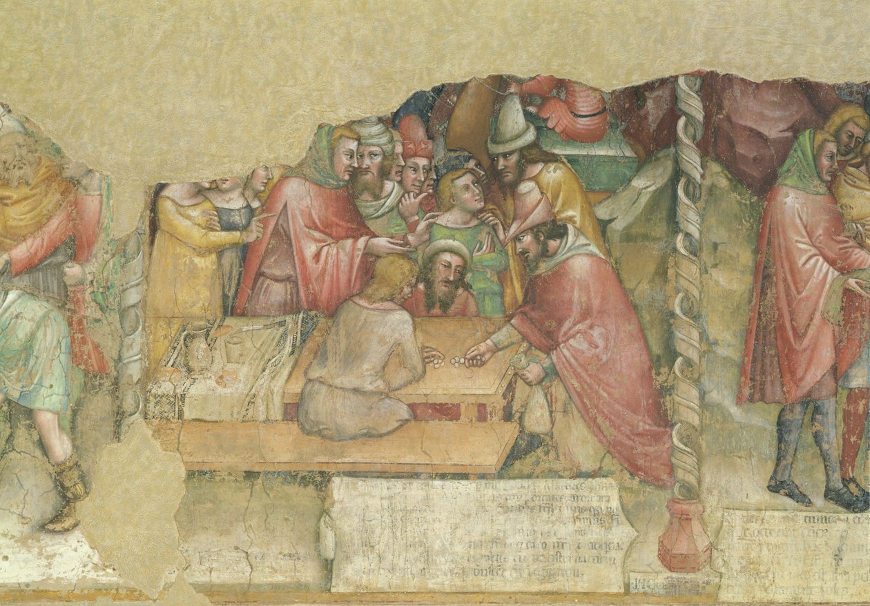 Józsefet eladták testvérei (freskó) alkotó: Jacopo da Bologna