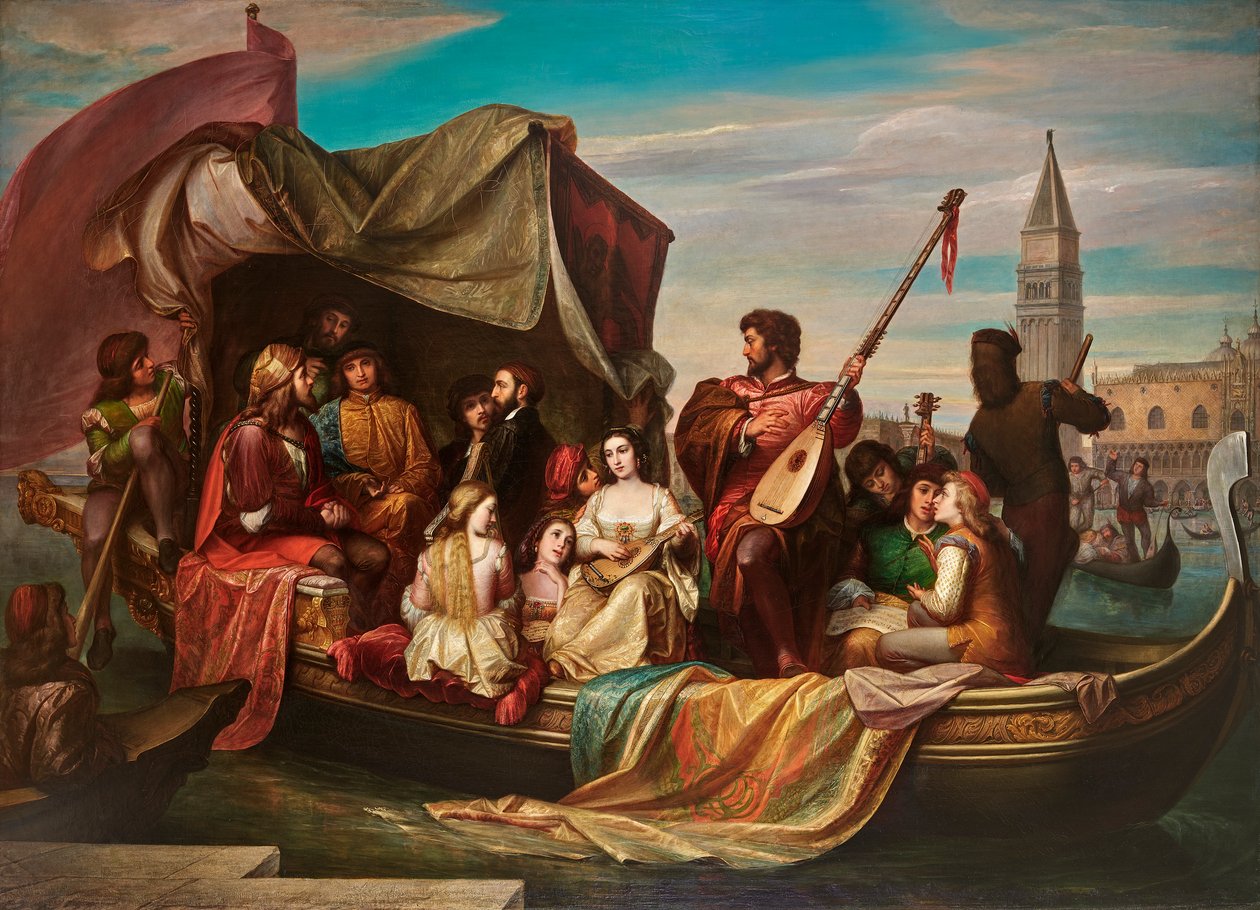 Giovanni Bellinit és Albrecht Dürert velencei művészek ünneplik alkotó: Jacopo de Andrea