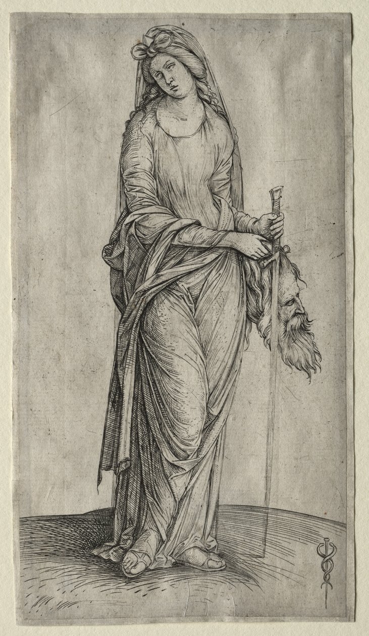 Judith kezében a Holofernész feje alkotó: Jacopo de