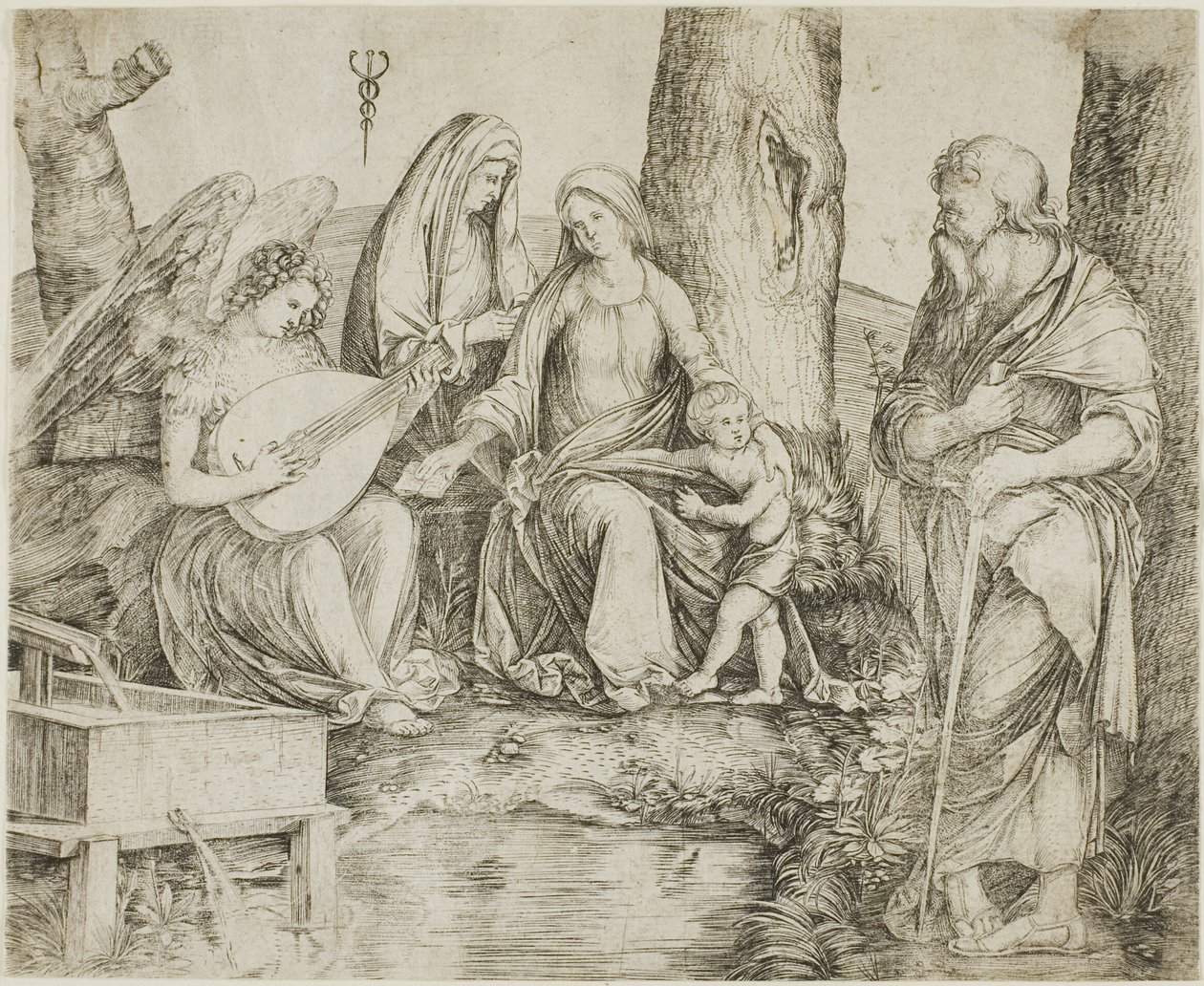 A Szent Család alkotó: Jacopo de