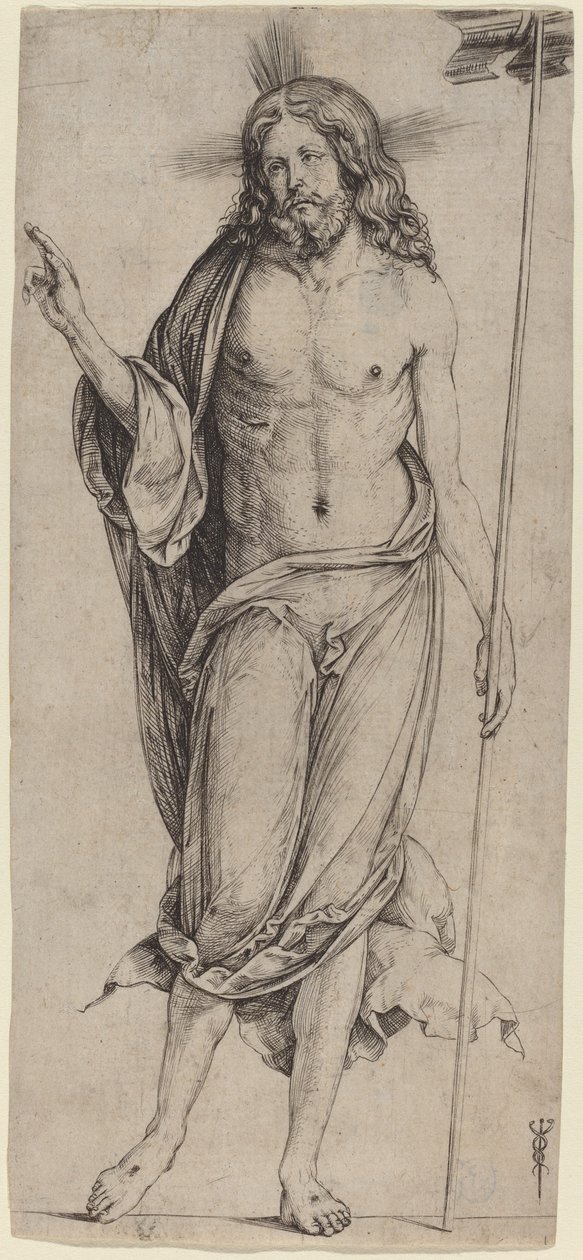 A feltámadott Krisztus alkotó: Jacopo de