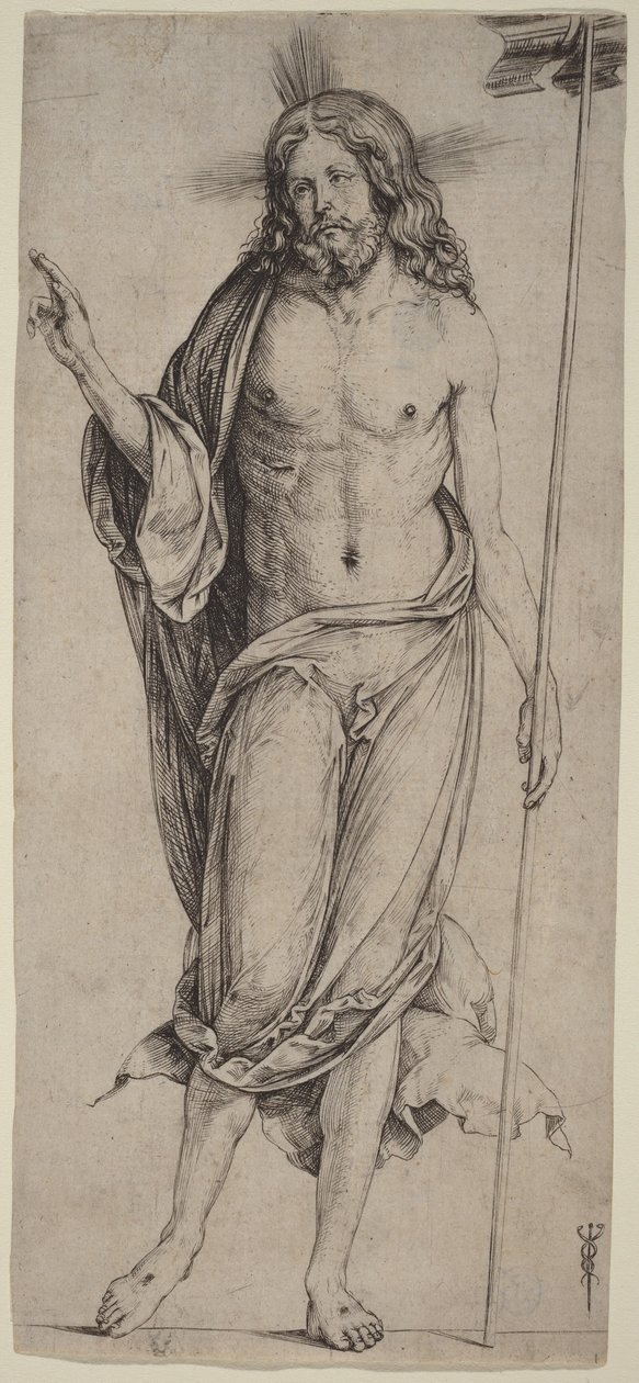 A feltámadt Krisztus alkotó: Jacopo de