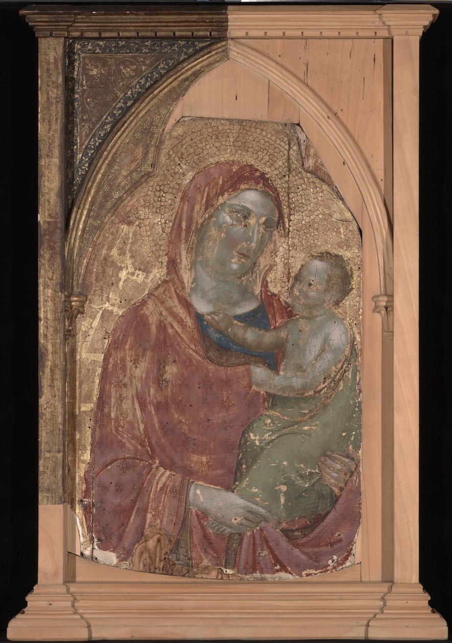 Szűz és Gyermek alkotó: Jacopo del Casentino