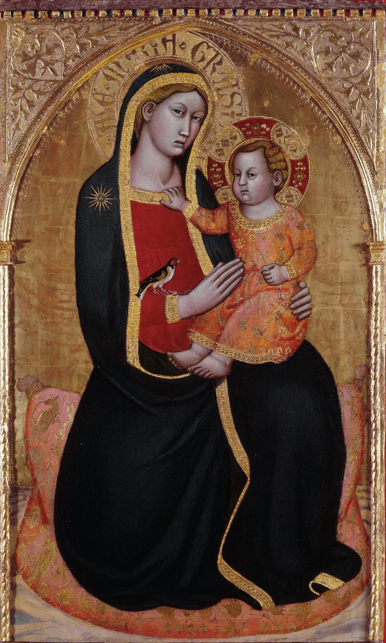 Montenerói Szűz gyermekkel (Festmény alkotó: Jacopo di (14th century) Michele