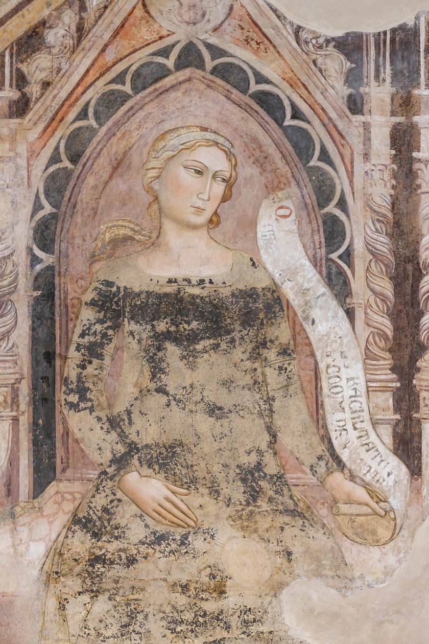 A retorika allegóriája (freskó) alkotó: Jacopo di Cione