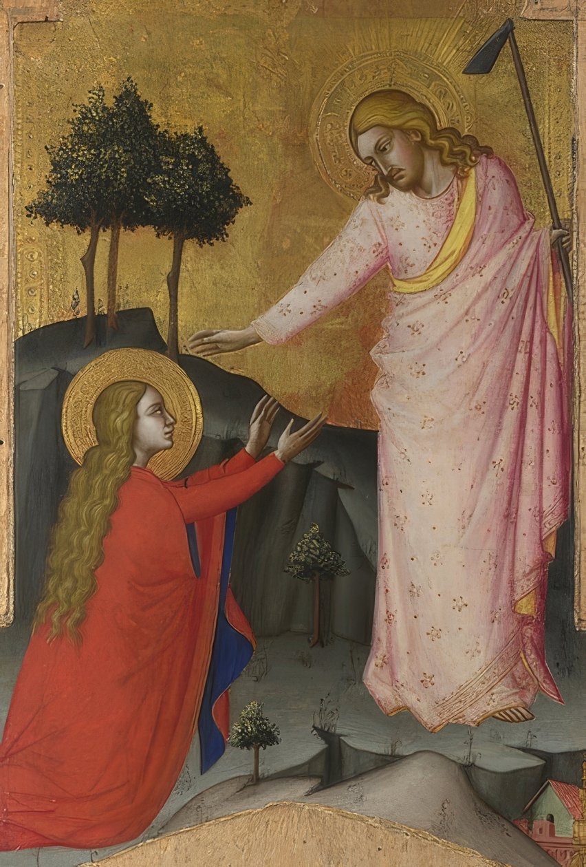 Ne érj hozzám. Hm 1368-70 alkotó: Jacopo di Cione