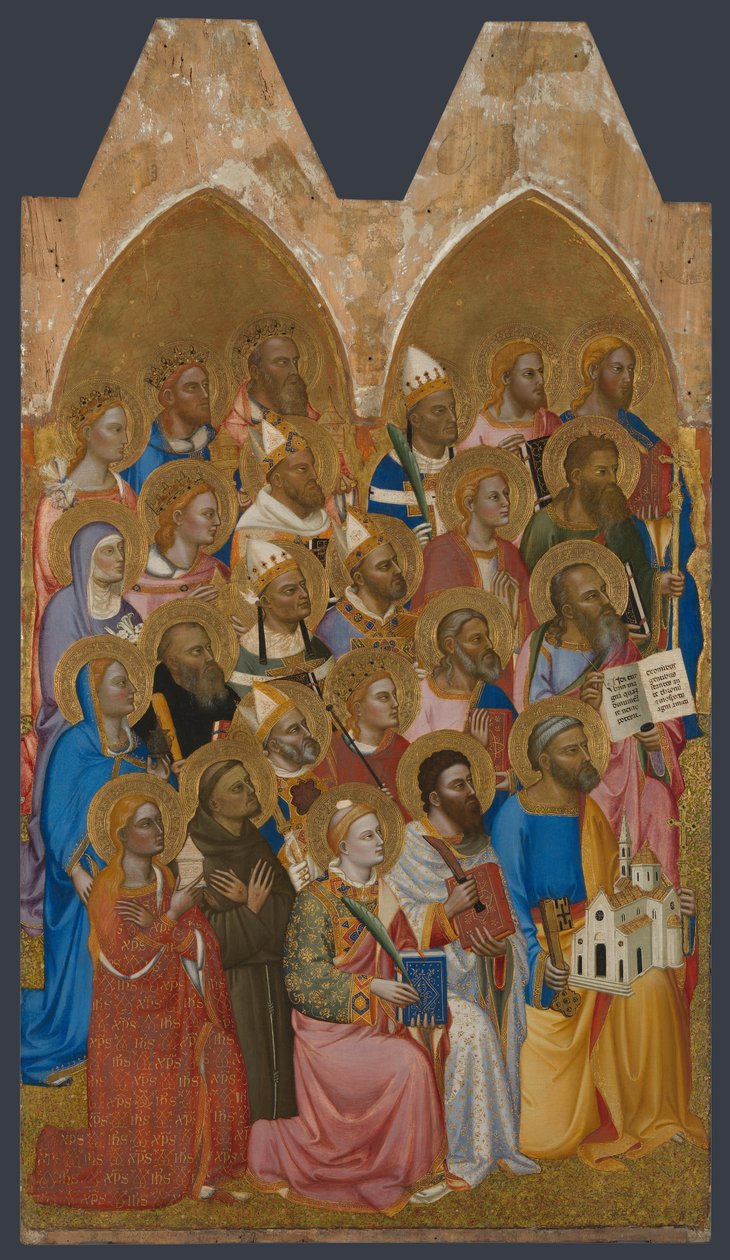 Poliptichon San Pier Maggiore alkotó: Jacopo di Cione