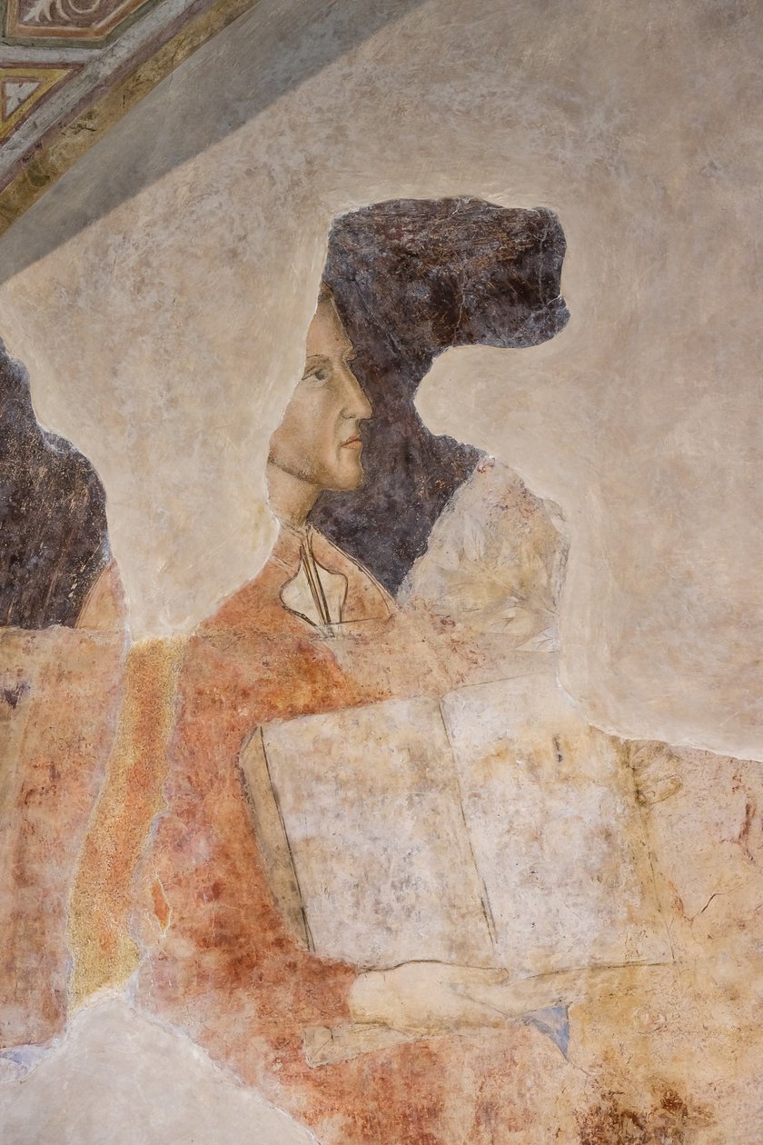 Dante Alighieri portréja (friss) alkotó: Jacopo di Cione