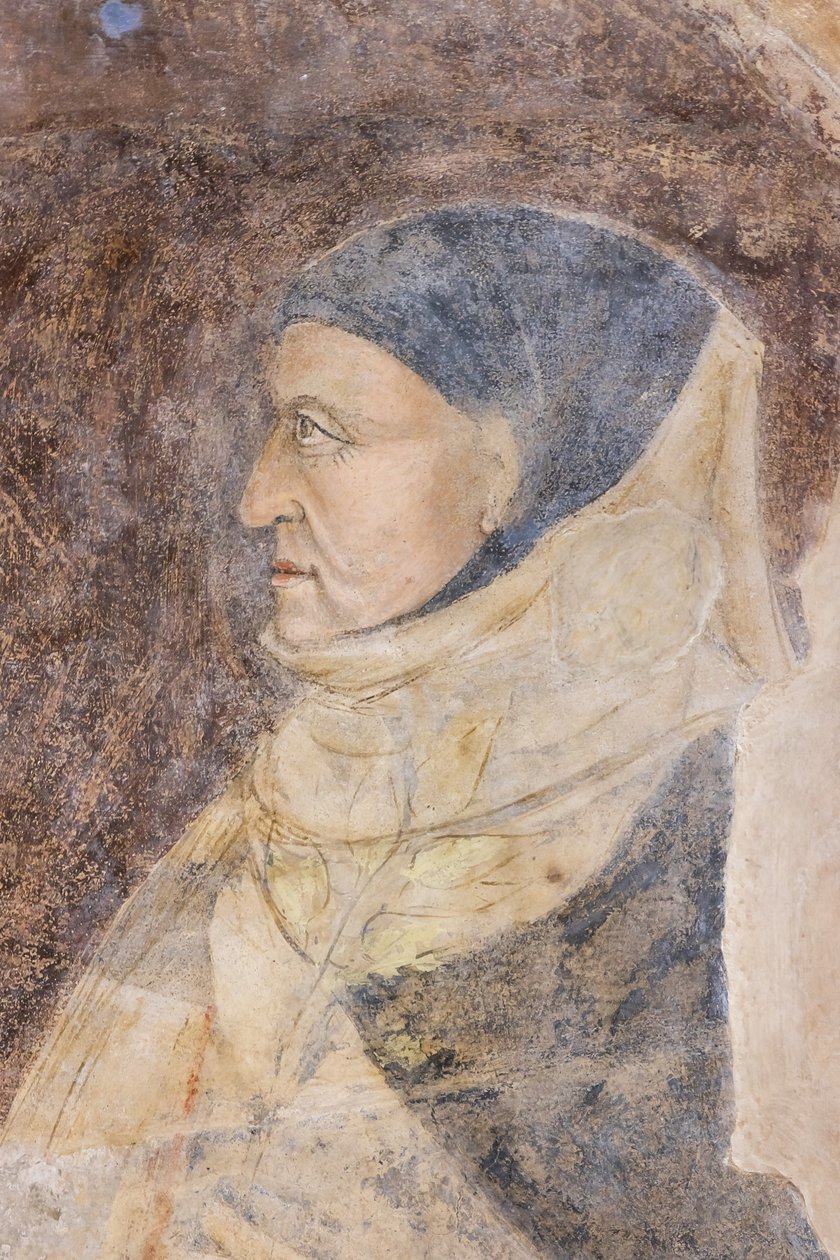 Giovanni Boccaccio portréja (friss) alkotó: Jacopo di Cione