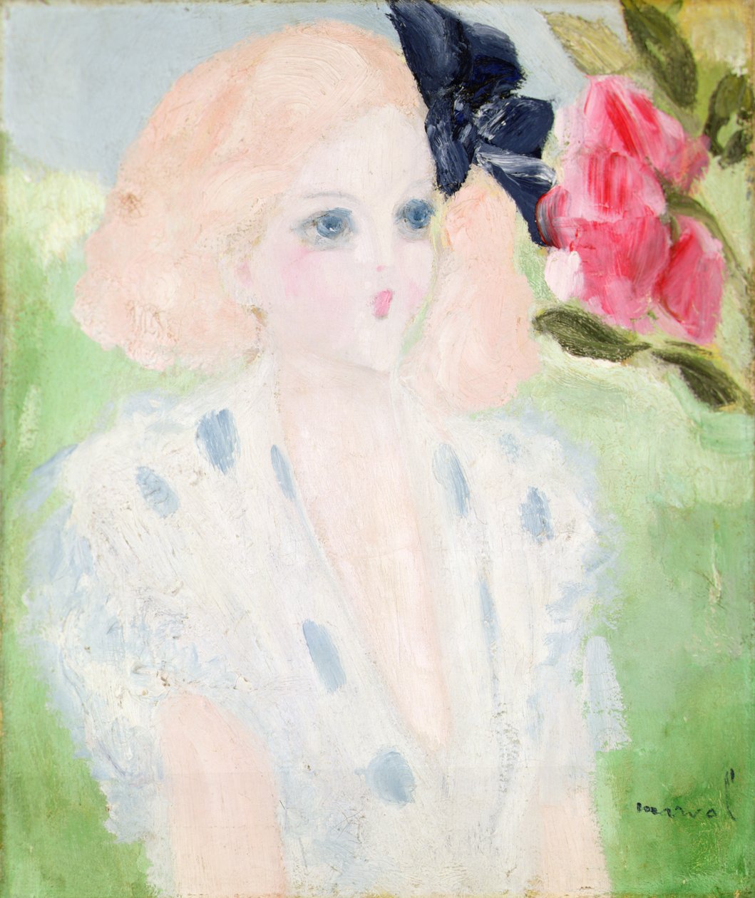 Cendrillon portréja, 1929 körül (olaj, vászon) alkotó: Jacqueline Marval