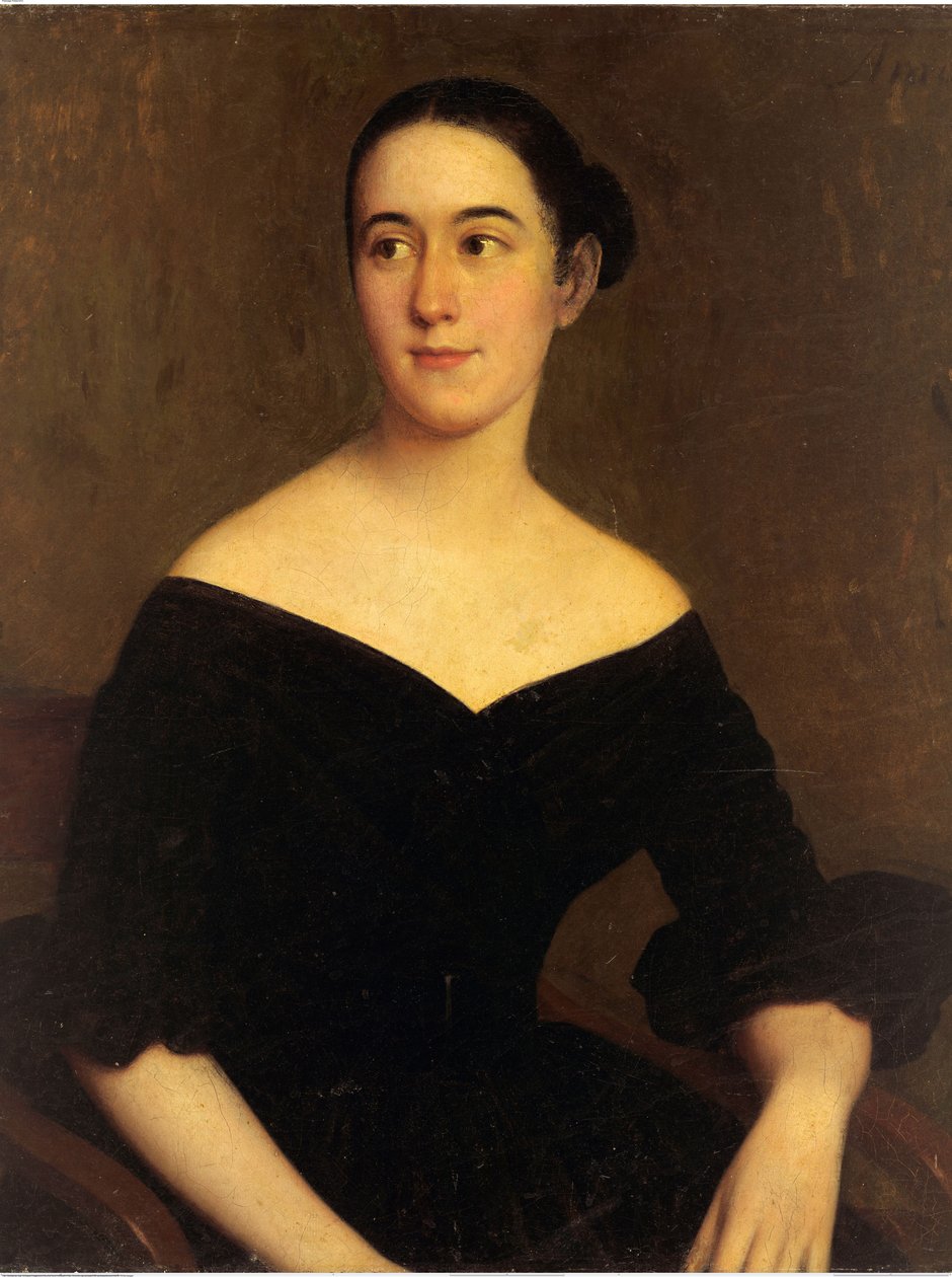 Cornelia Knott Miltenberger portréja alkotó: Jacques Amans