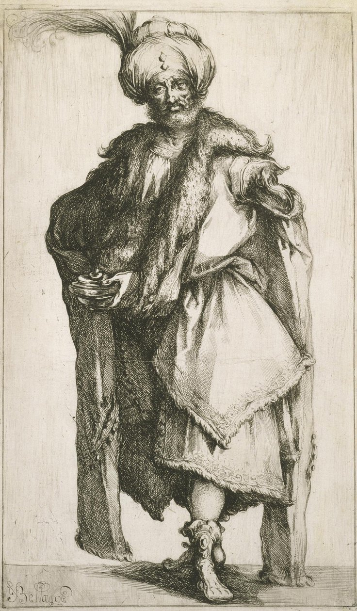 Caspar alkotó: Jacques Bellange