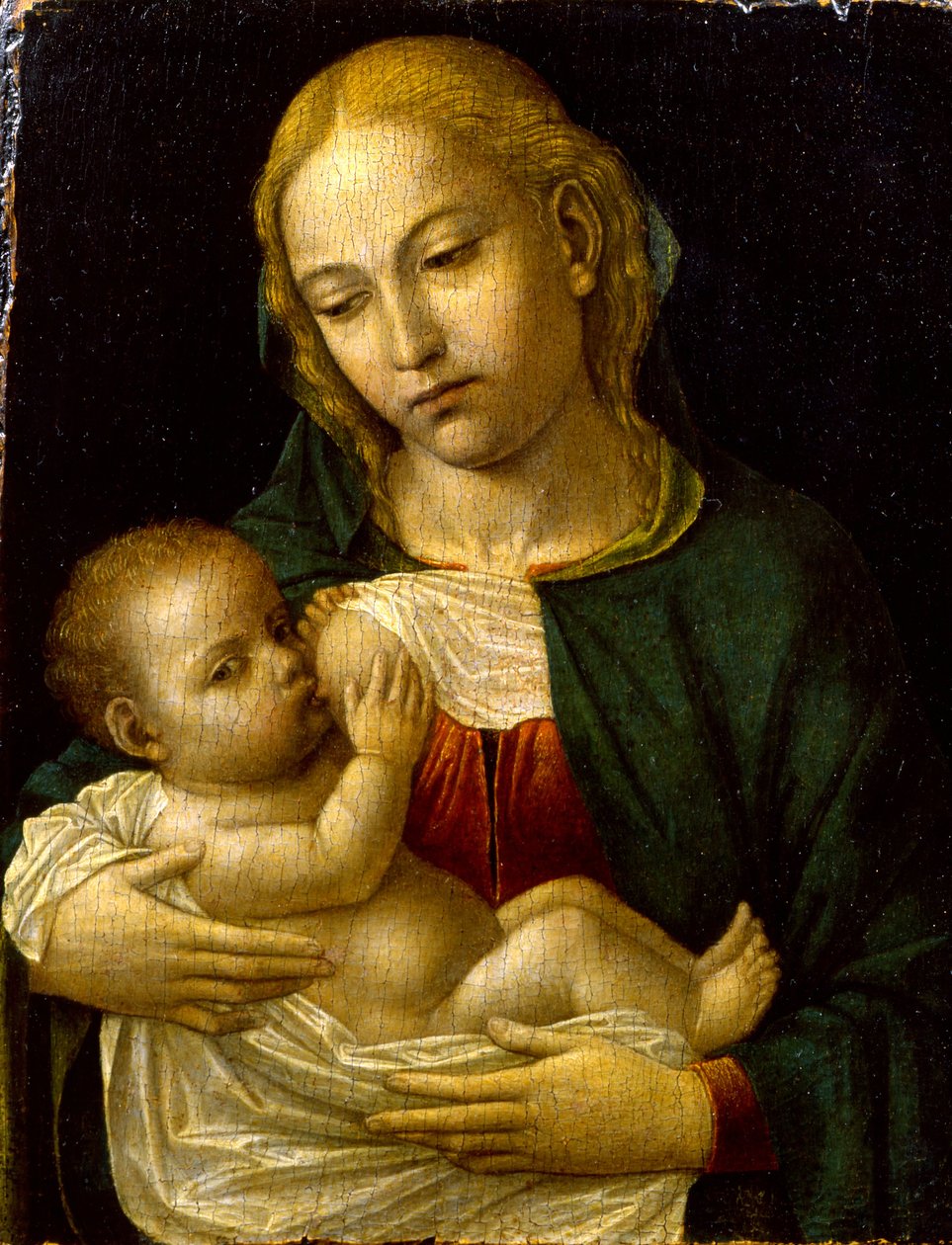A Madonna del Latte alkotó: Jacques Courtois