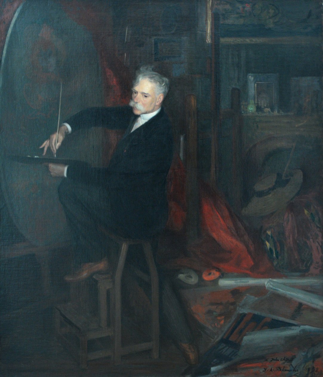 Jules Chéret alkotó: Jacques Emile Blanche