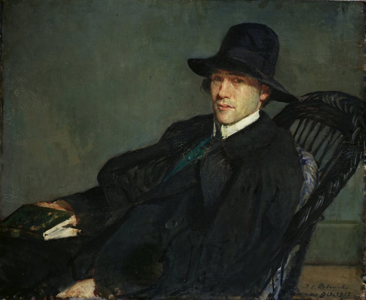Andre Gide (1869-1951) portréja 1912 alkotó: Jacques Emile Blanche