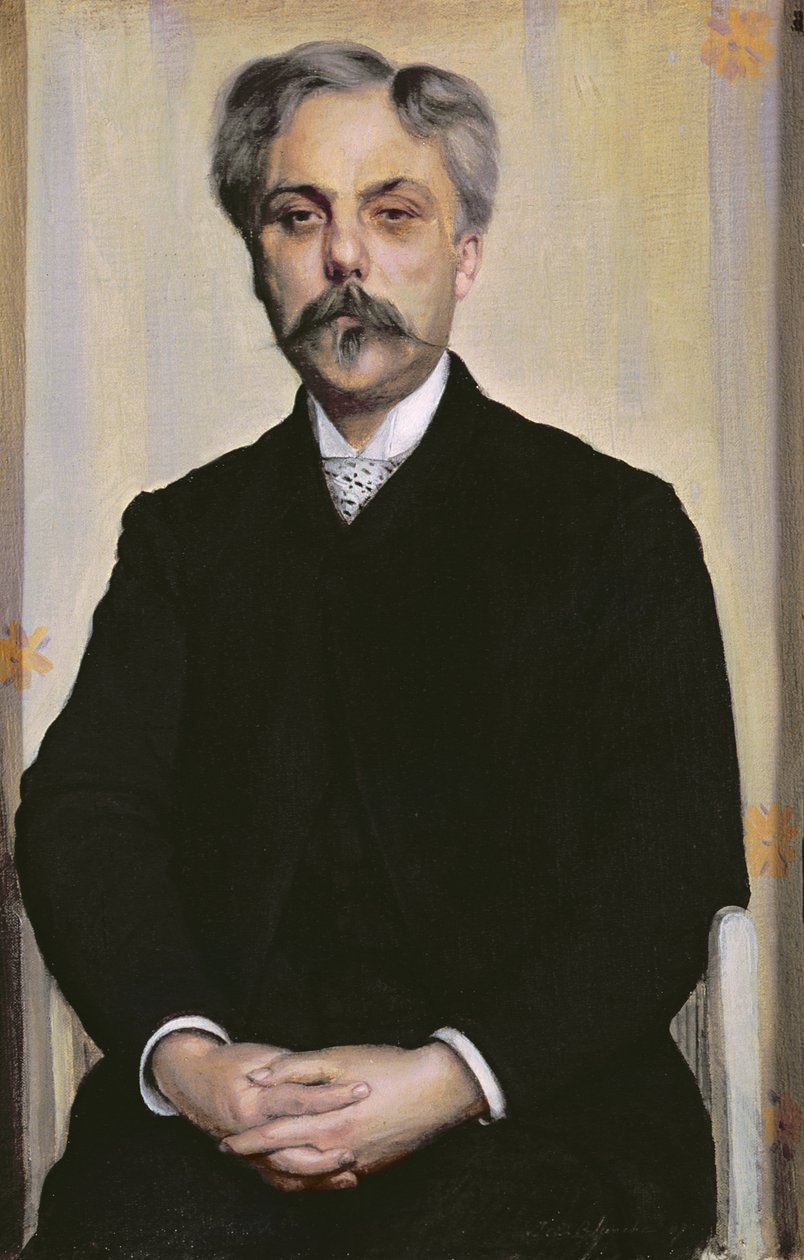 Gabriel Faure (1845-1924) portréja 1887 körül alkotó: Jacques Emile Blanche