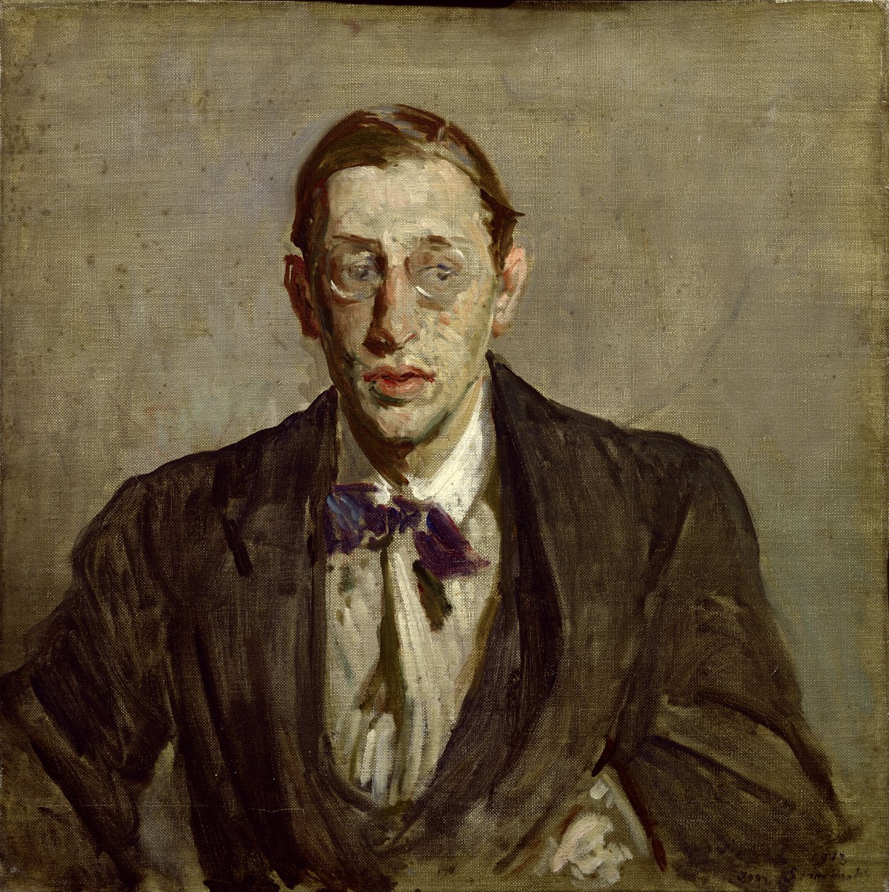 Tanulmány Igor Sztravinszkij (1882-1971) portréjához, 1913 alkotó: Jacques Emile Blanche