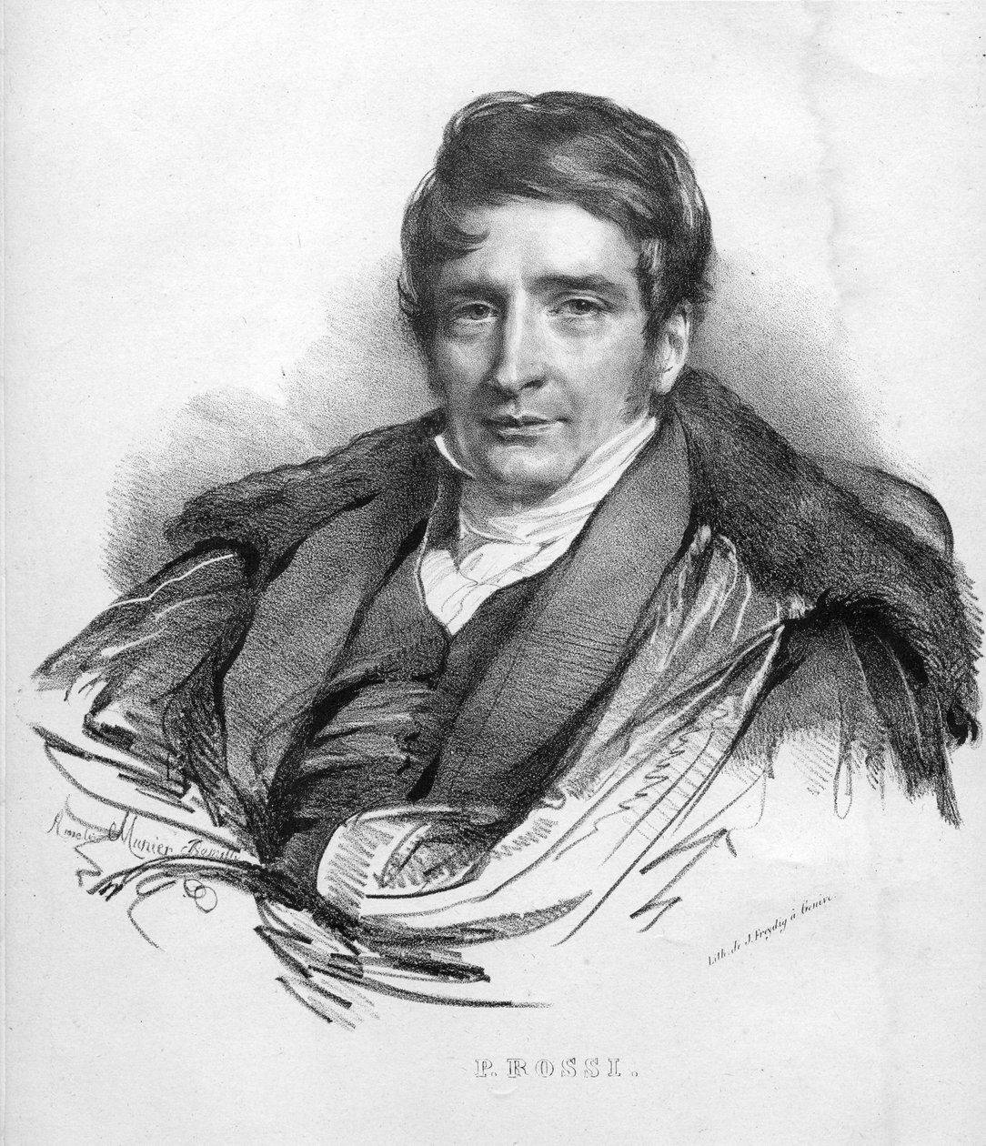 vésett portré alkotó: Jacques Freydig d Munier Romilly