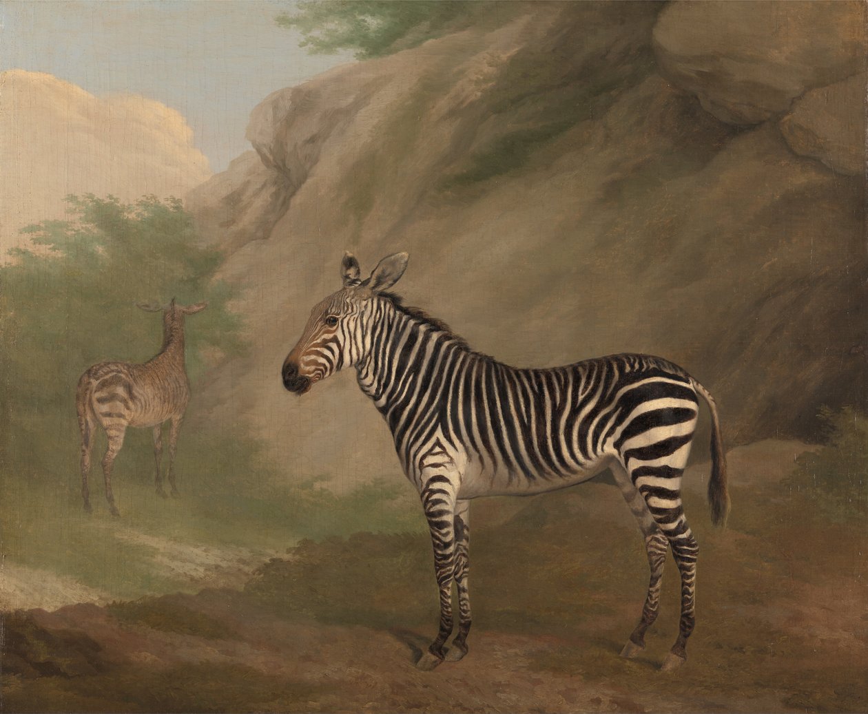 Zebra alkotó: Jacques Laurent Agasse