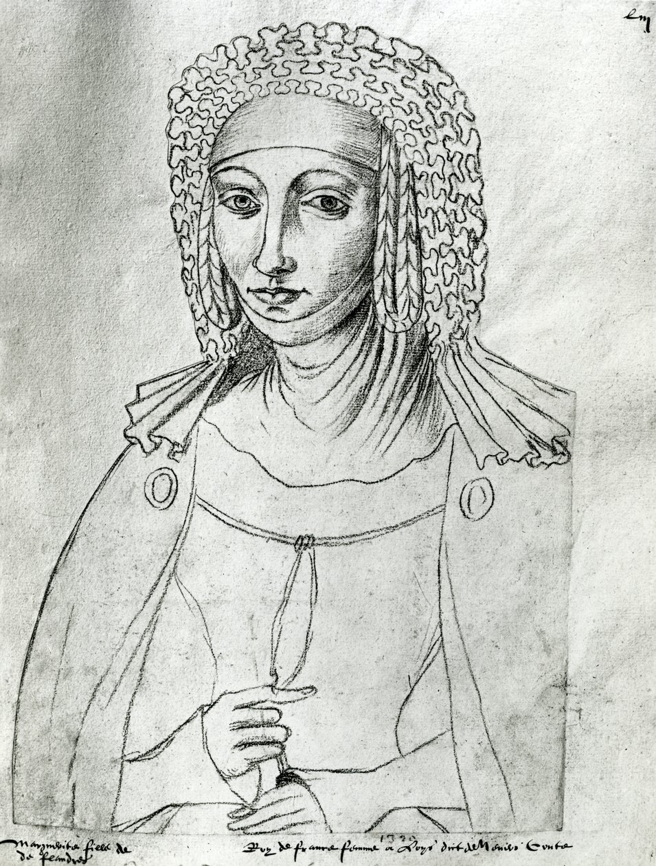 Ms. 266 fol. 53 Marguerite de France (1310-82), a „Recueil d