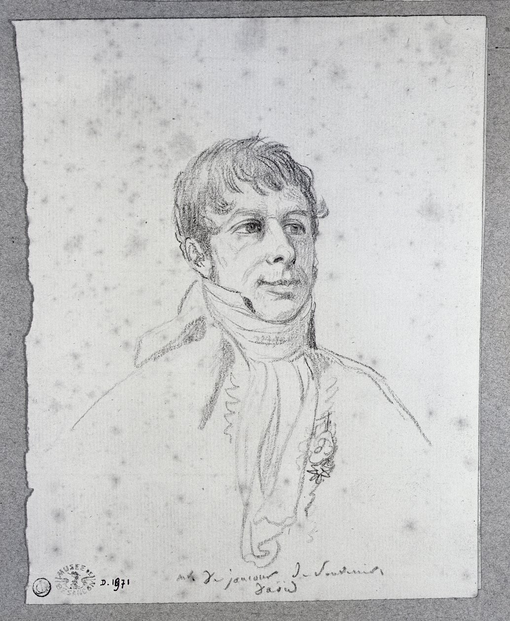 Francois Arnail de Jaucourt gróf (1757-1852) alkotó: Jacques Louis David
