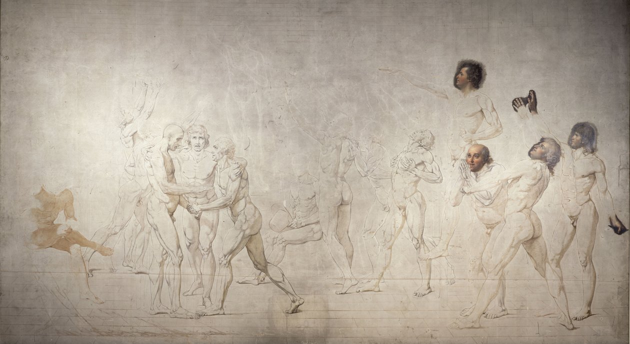 A teniszpálya esküje alkotó: Jacques Louis David