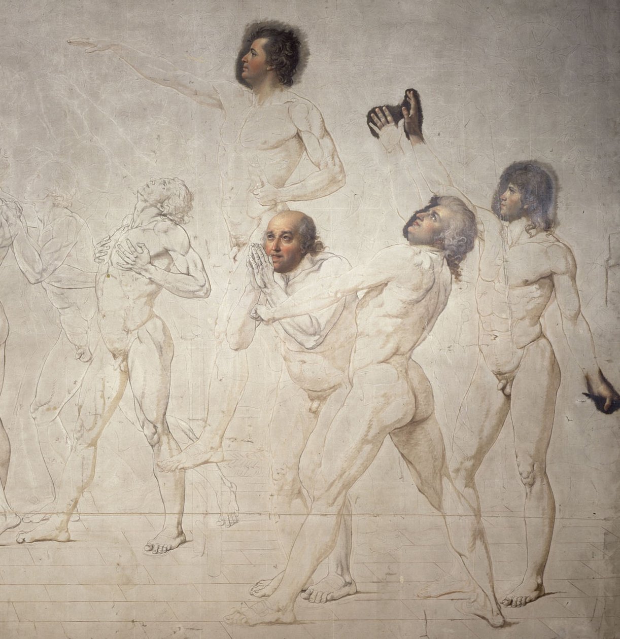 A teniszpálya esküje alkotó: Jacques Louis David