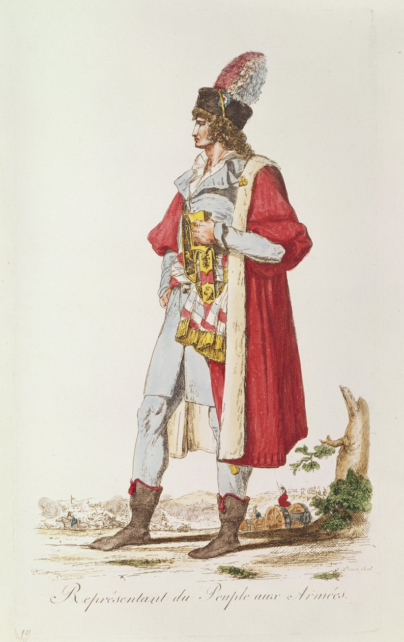A hadsereg népi képviselője alkotó: Jacques Louis David