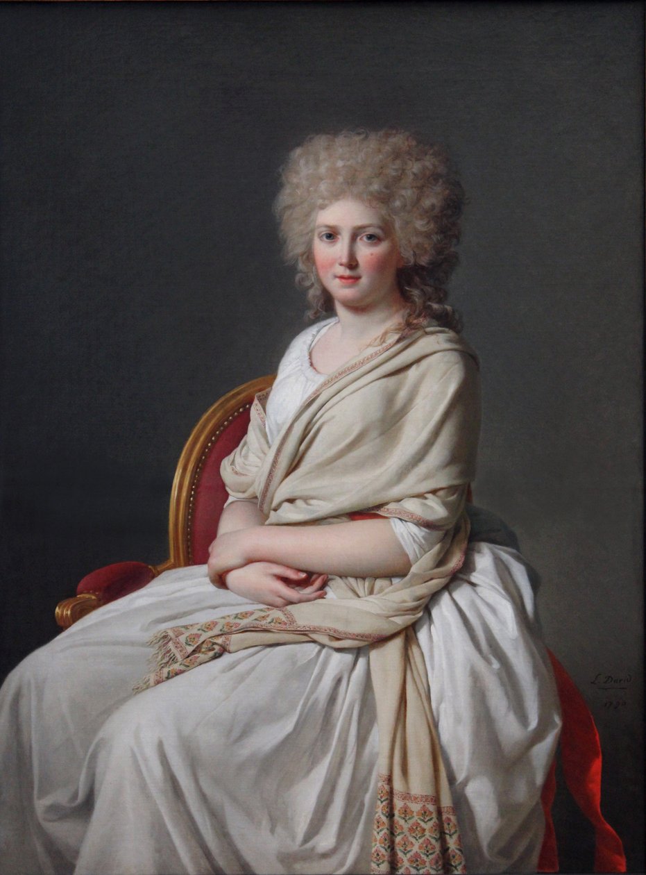 portré alkotó: Jacques Louis David