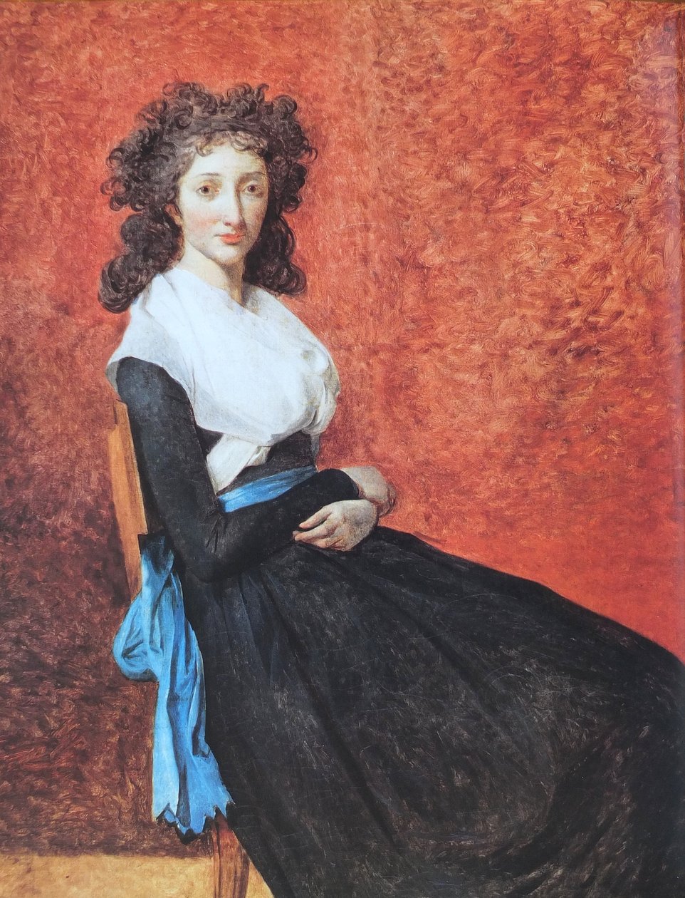 Marie-Louise Trudaine arcképe alkotó: Jacques Louis David