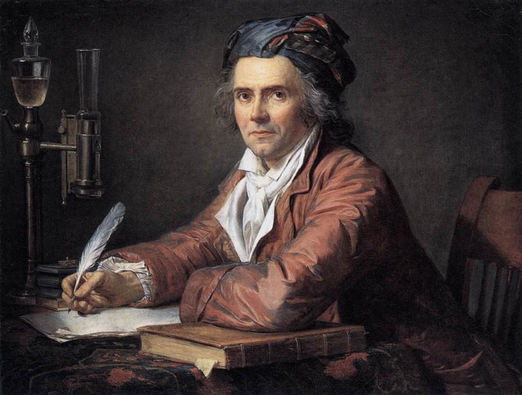 Alphonse Leroy doktor portréja alkotó: Jacques Louis David