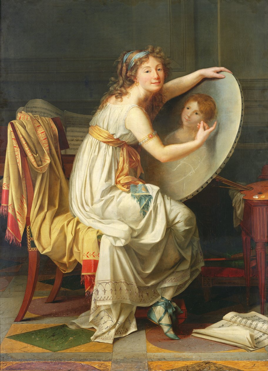 Rose Adelaide Ducreux portréja (1761-1802) alkotó: Jacques Louis David